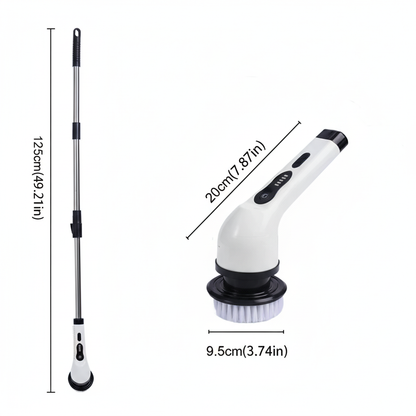 Escova elétrica TurboClean + 9 bocas